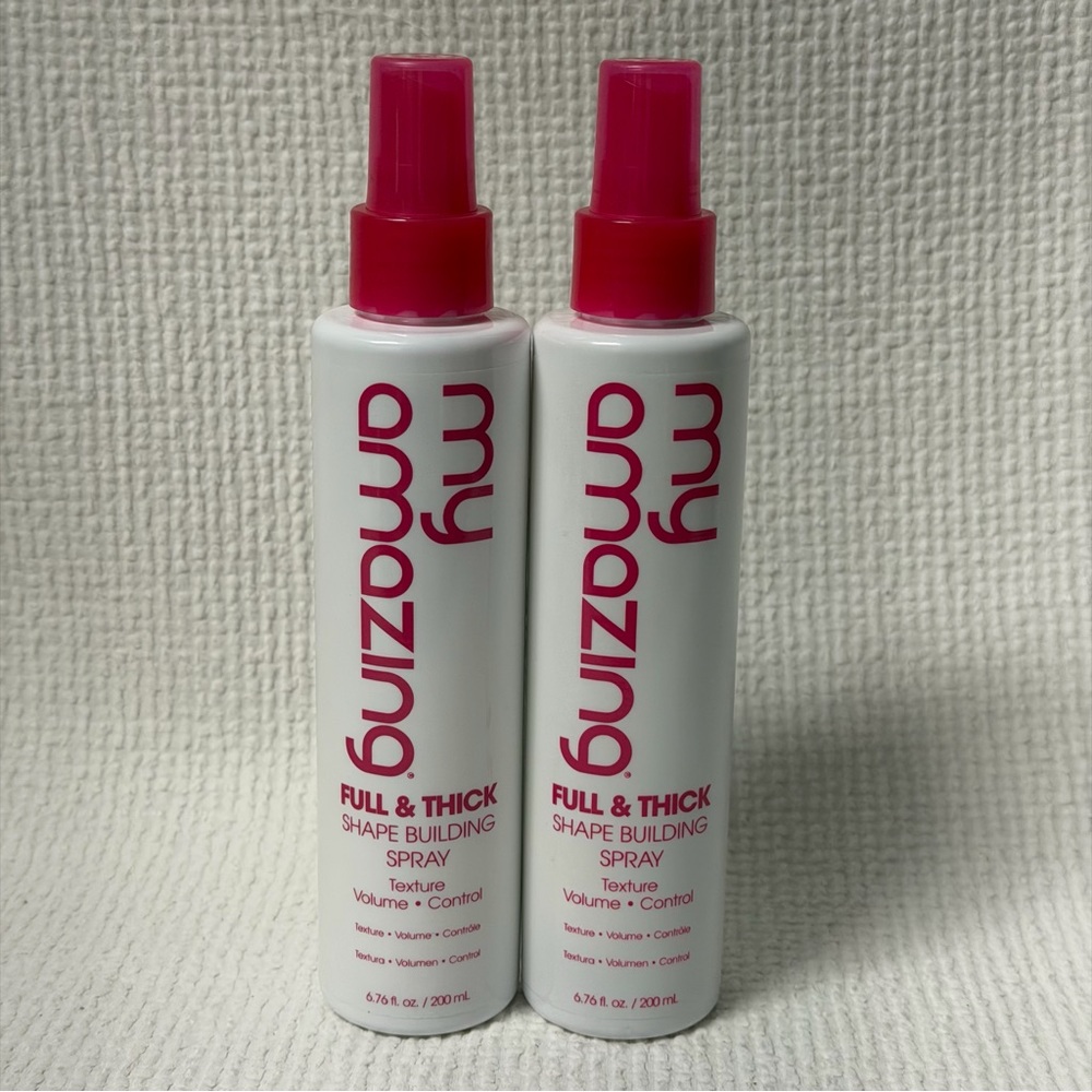 Lot (2) My Amazing Finish Out Finishing Hair Spray Styling Product Women and Men